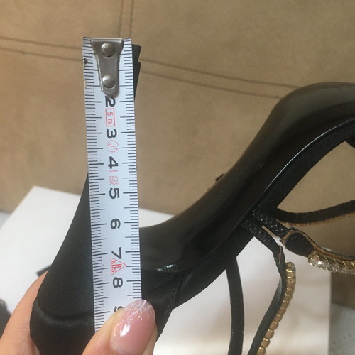 Γόβες Versace μαύρες νούμερο 38 καινούργιες