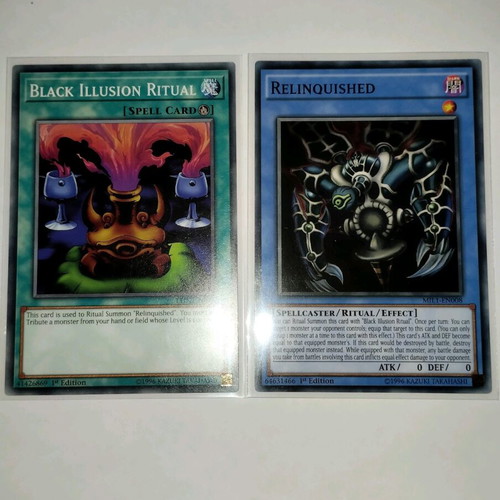 yugioh relinquished ritual card and Spell Yu-Gi-Oh!… equip that target to this card Relinquished Card Profile : Official