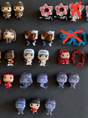 Stranger Things Funko Pop set like new