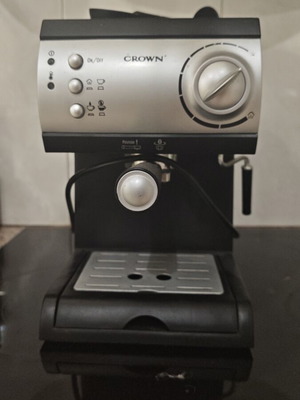 Crown espresso coffee maker used, 20bar, fully functional
