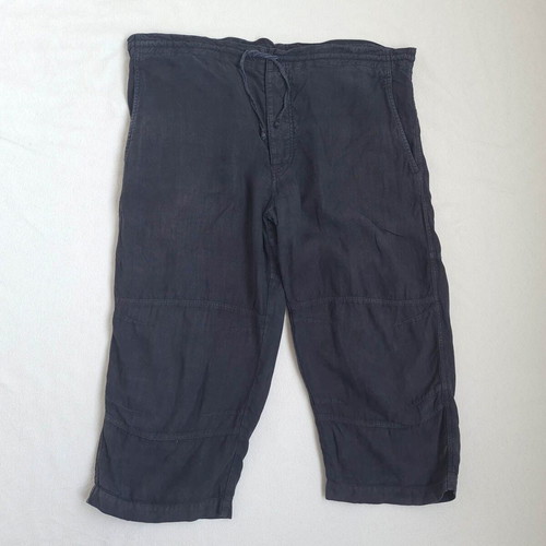 Elemente Clemente women's linen pants size 5 / 3XL / 4XL / W42 L22, blue