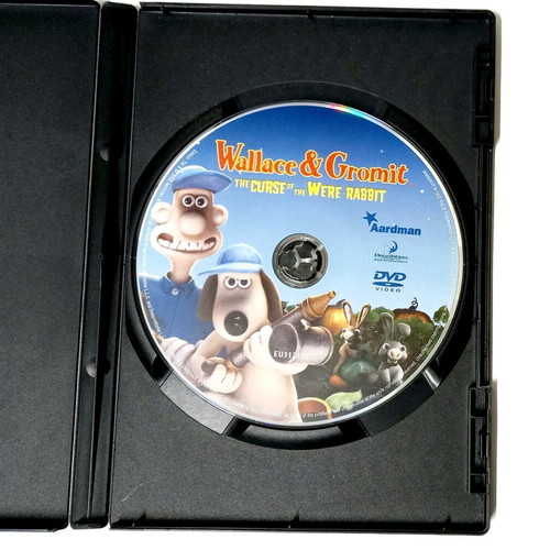 Wallace & Gromit The Curse of the Were-Rabbit DVD subbed like new