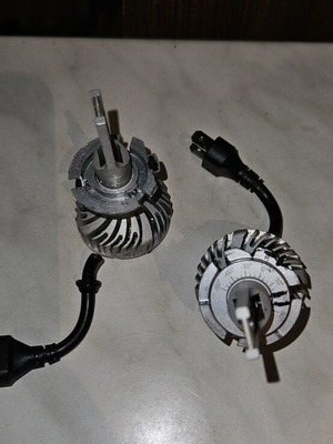 H7 LED bulbs, set of 3 pairs
