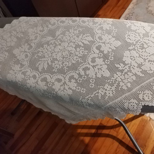 Crocheted tablecloth new