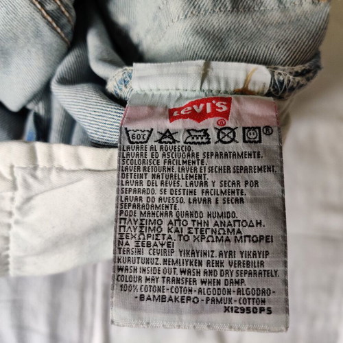Levi's 501 jeans καινούργιο, μέγεθος W25 L30, μπλε ξεβαμμένο