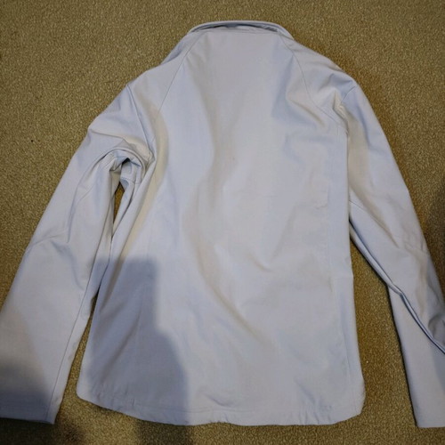 James & Nicholson unisex jacket Large like new, white