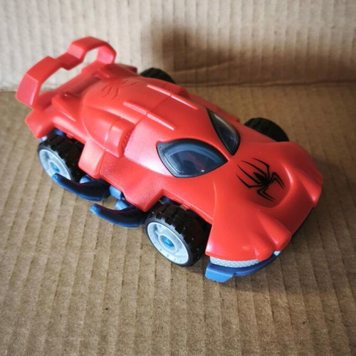 Spider-Man transforming toy car like new