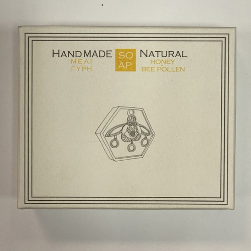 FilioNature Handmade Natural Soaps set, honey propolis, green clay, bee pollen