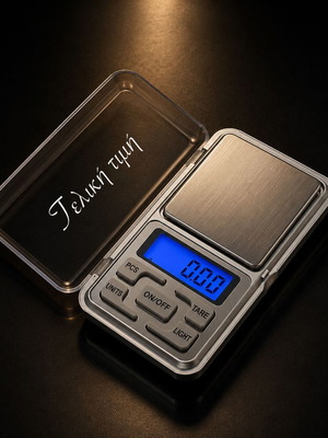 Ψηφιακή ζυγαριά ακριβείας κοσμημάτων 500g 0.01g καινούργιο
