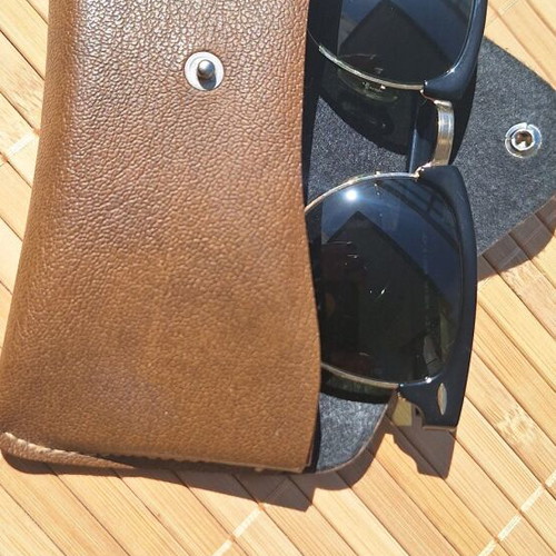 Ray Ban Clubmaster sunglasses G15, made in USA, Bausch and Lomb