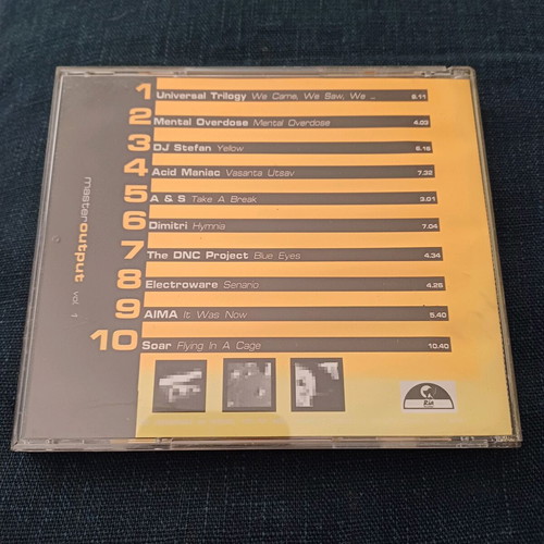 Master Output Vol.1 CD καινούργιο, ηλεκτρονική μουσική