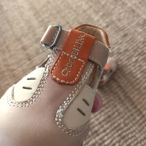 Crocodilino leather kids' shoes No19, like new, anatomical