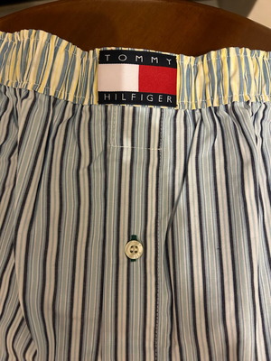 TOMMY HILFIGER μποξεράκι, Large, ριγέ (πολύχρωμο)  γαλάζιο.