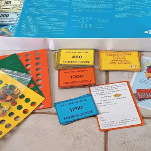 Anti-Monopoly board game used