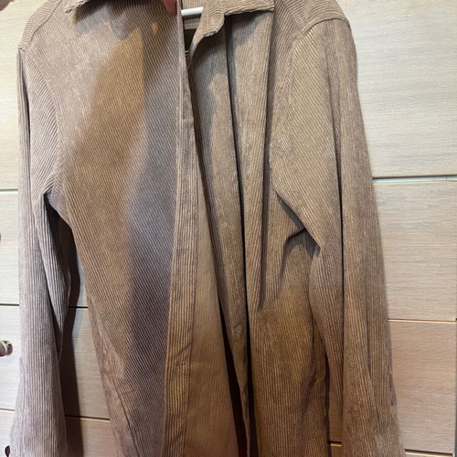 Men's jacket shirt like new XL beige Tag
