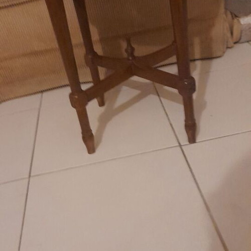Έπιπλα σαλονιού μεταχειρισμένα, σύνθετο, τραπεζάκια και σκαμπό