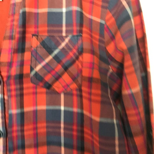 Tom Tailor long checkered shirt like new, size M