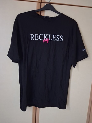 Men's T-shirt, size L, black