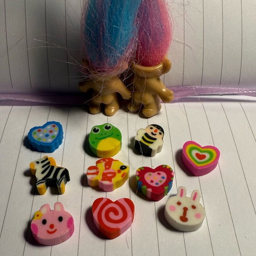 Erasers and wish trolls set new