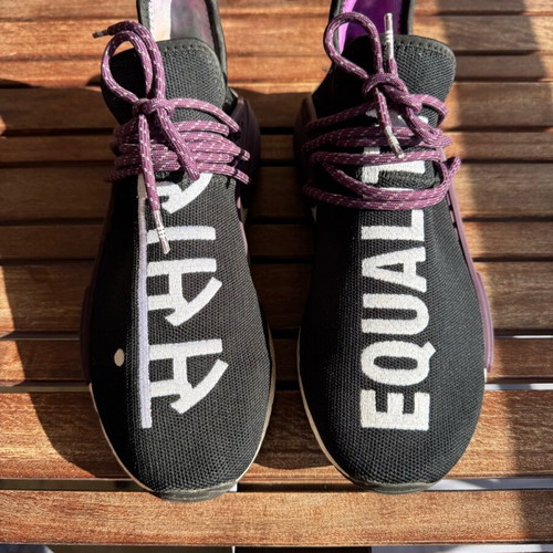 Adidas NMD Human Race Trail x Pharrell Equality 2018 like new, size 43.5