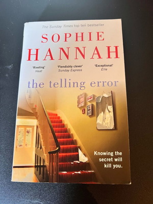 The Telling Error book like new, English