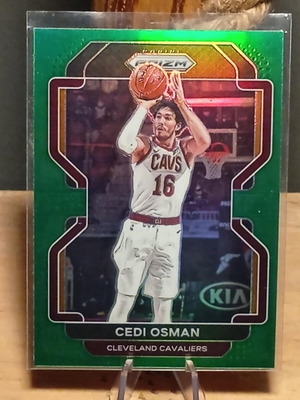 Cedi Osman 2021-22 Green Prizm like new