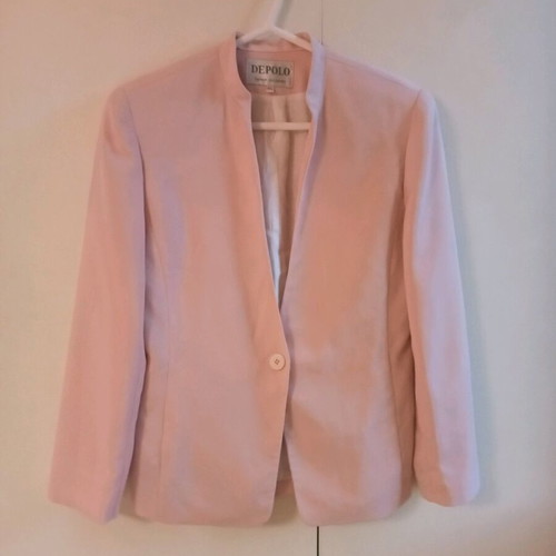 Women's jacket like new, light pink, size L