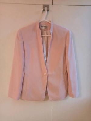 Women's jacket like new, light pink, size L