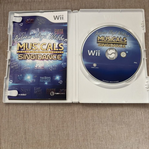 Andrew Lloyd Webber Musicals Sing and Dance Nintendo Wii used English