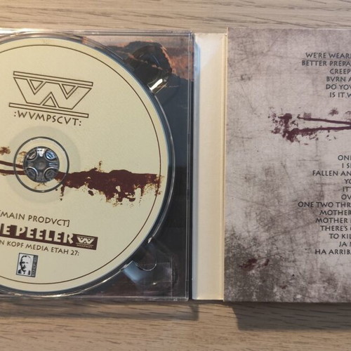 :wumpscut: Bone Peeler Limited Edition Digipak CD used, electropop, EBM