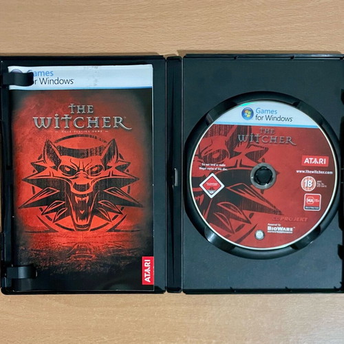 The Witcher PC game used, action