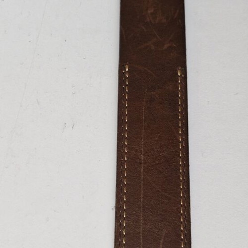 Massimo Dutti vintage leather belt size 85 used, brown
