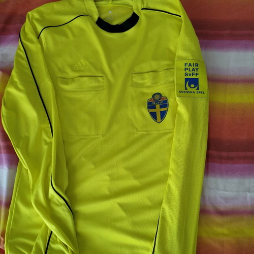 Swedish Championship Referee Jersey like new, size small-medium