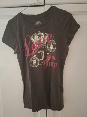 Juicy Couture women's blouse like new, slim fit, gray brown