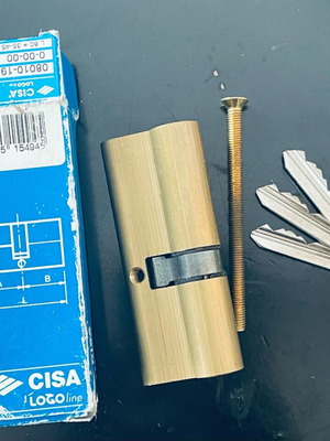 Μύλος πόρτας Cisa ιταλικός καινούργιος με τρία κλειδιά