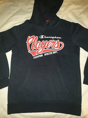 Champion hoodie used for 11-12 years old boys, blue