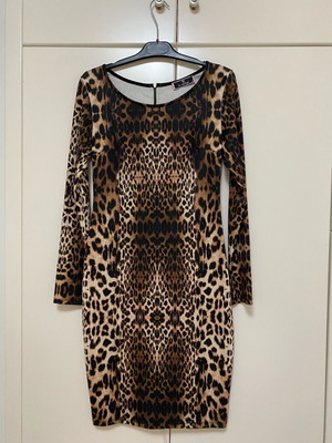 Le Vertige dress like new, size M, black and brown