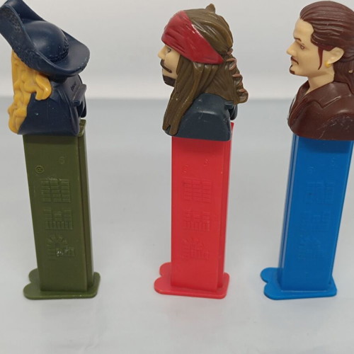Pez Pirates Of The Caribbean used figures
