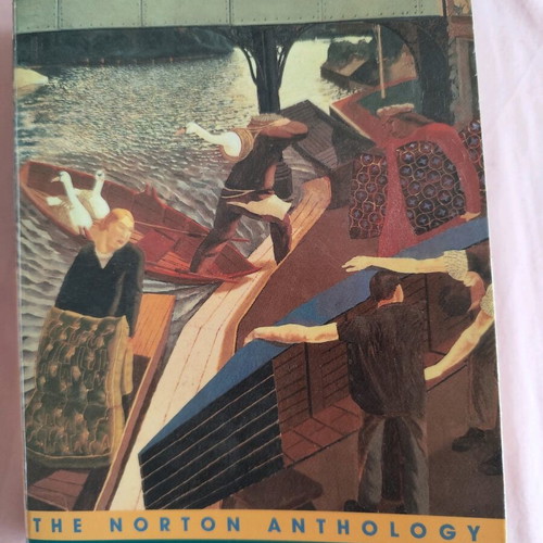 Norton English Literature Anthology 7th Edition used, 2 volumes