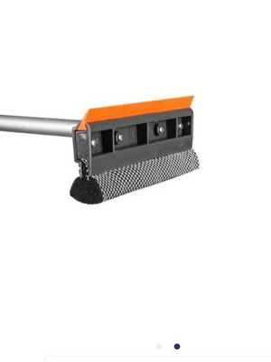 Bradas Window Cleaner with 50cm Handle and Rubber Strip