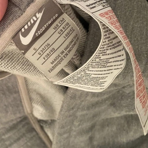 Nike Bermuda shorts used, grey