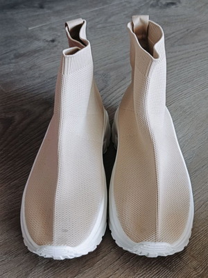 Ankle boots beige size 39 new