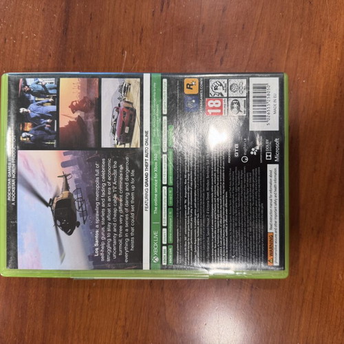 Grand Theft Auto V Xbox 360 game used, includes manuals