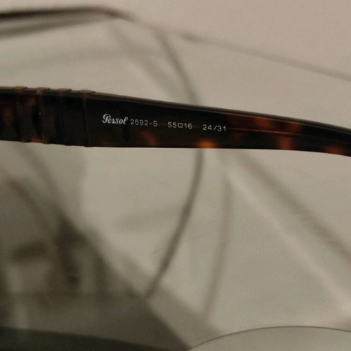 Persol 2692S Havana Brown Sunglasses like new, crystal lenses