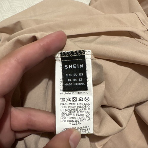 Shein beige blouse new, size XL