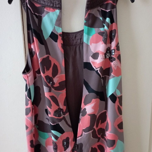 John Rocha dress size 14 new, colorful with sequins