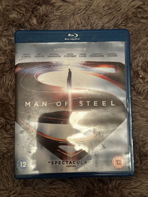 Man of Steel Blu-Ray употребяван με αγγλικούς υπότιτλους