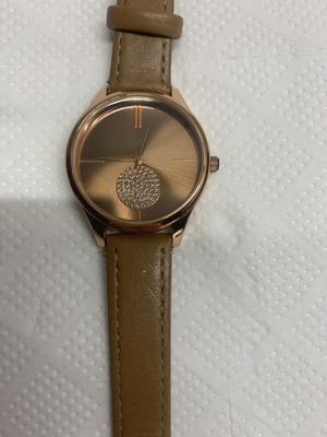 Women's Watch with Small Rhinestones, Waterproof, Stainless Steel, Like New