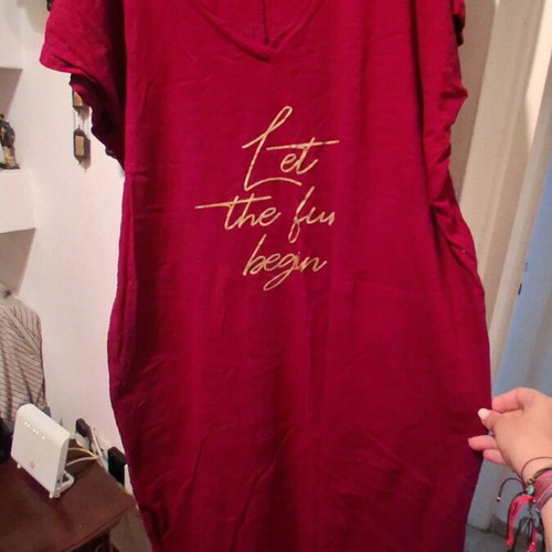 Long dress burgundy plus size like new