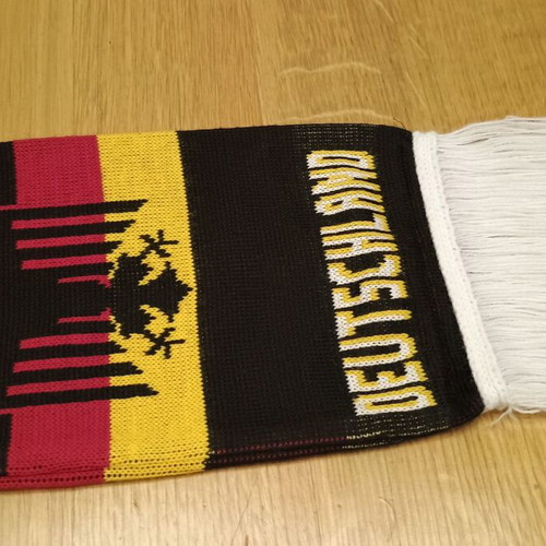 Germany 90s scarf new, double-sided